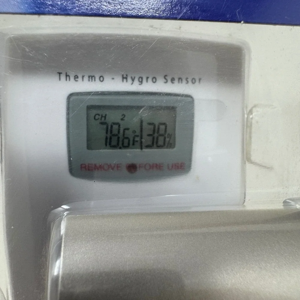 Oregon Scientific Projection Clock Wireless Thermo-Hygro RMR606HGPA Silver